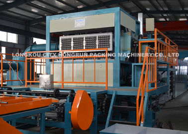 Waste Paper Wine And Egg Tray Machine , High Efficient Pulp Molding Machine